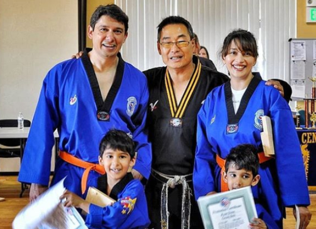 Madhuri Dixit reminisces the time she and her family earned the orange belt in Taekwondo
