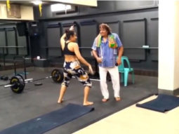 Watch: Veteran actor Ranjeet tries to match up with his daughter as they dance to Mehbooba