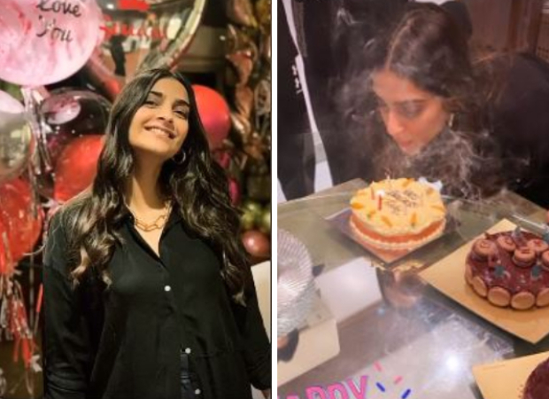 Sonam Kapoor has a midnight birthday party at home with her family; see pics