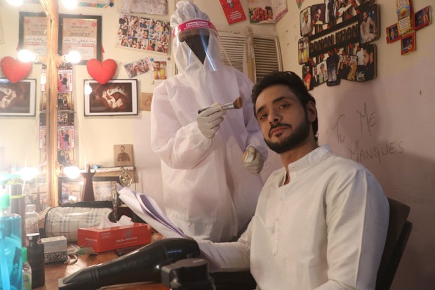PICTURES Adnan Khan resumes shooting for Ishq Subhan Allah