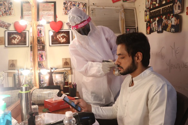 PICTURES Adnan Khan resumes shooting for Ishq Subhan Allah