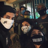 Ali Fazal reunites with Shweta Tripathi, Harshita Gaur and team Mirzapur 2 for dubbing post lockdown