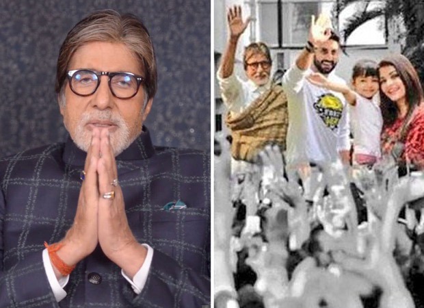 Amitabh Bachchan expresses gratitude; shares an edit with Abhishek Bachchan, Aishwarya Rai Bachchan, Aaradhya