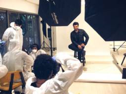 Arjun Kapoor resumes work with an ad shoot, says every one of us will have to adjust to the new normal