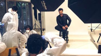 Arjun Kapoor resumes work with an ad shoot, says every one of us will have to adjust to the new normal