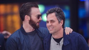 Avengers stars Chris Evans and Mark Ruffalo send sweet messages to a young boy who saved his sister from dog attack