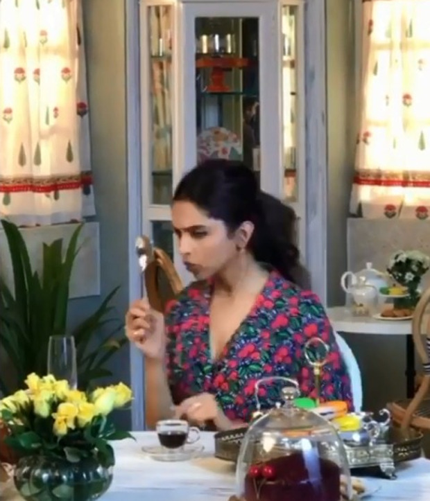 Deepika Padukone shares goofy video after eating cake all week