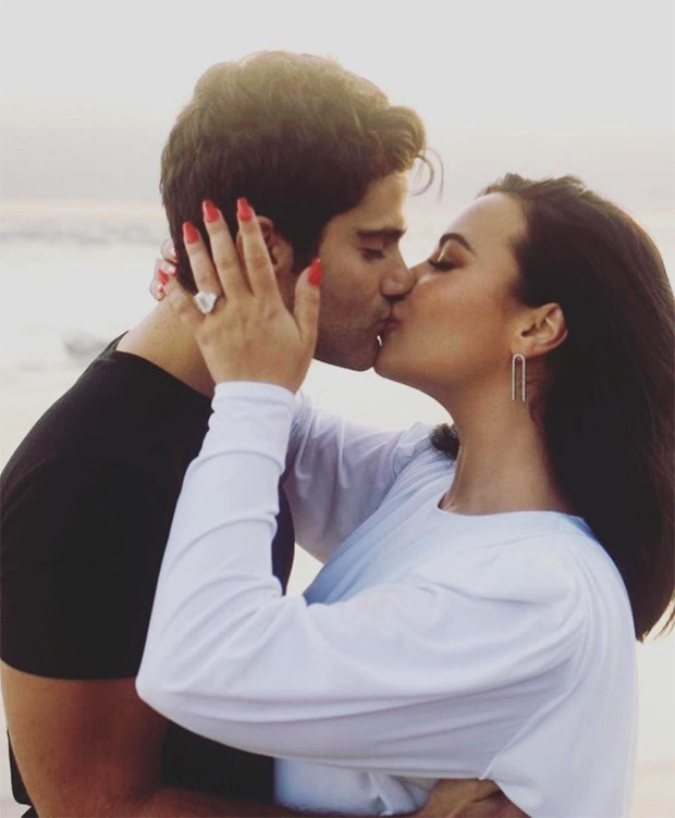Demi Lovato announces engagement to Max Ehrich in a sweet post