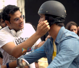 On The Sets from the movie Dil Bechara