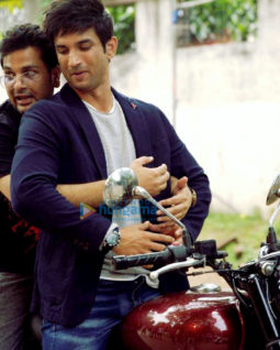 On The Sets from the movie Dil Bechara