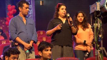 On The Sets from the movie Dil Bechara