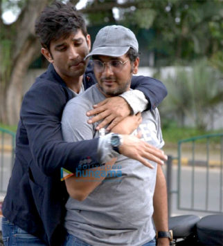 On The Sets Of The Movie Dil Bechara
