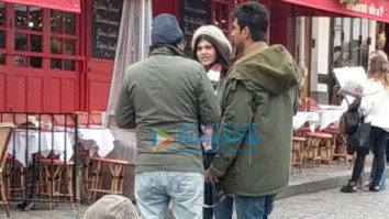 On The Sets From The Movie Dil Bechara