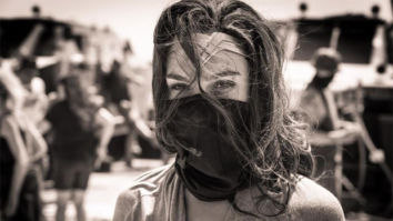 Gal Gadot wears a mask in a new photo from Wonder Woman 1984 set 