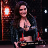 Karishma Tanna wins Khatron Ke Khiladi 10, Rohit Shetty hands over the trophy