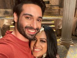 Naagin 4: Vijayendra Kumeria and Nia Sharma are all smiles as they post on the last day of shoot