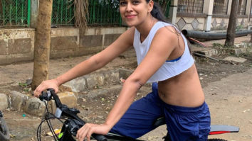 Nia Sharma explains why she did not wear a mask while posing on the bicycle