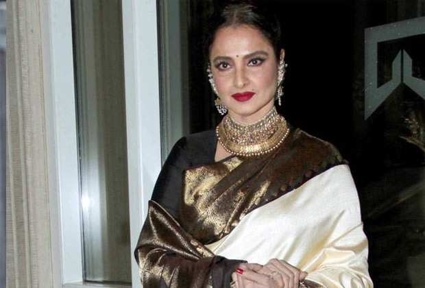 Rekha’s home in Bandra sealed by the BMC after her security guard tests positive for Coronavirus