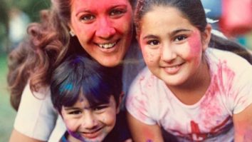 Sara Ali Khan is back with another shayri and an adorable throwback picture with Amrita Singh and Ibrahim Ali Khan