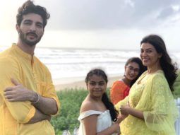 Sushmita Sen shares cute videos of beau Rohman Shawl as he tutors Alisah and her friend