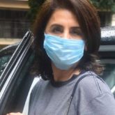 IN PICS: Neetu Kapoor steps out of her house following all safety guidelines