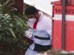 Abhishek Bachchan spotted in Juhu