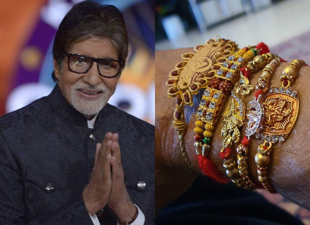 Amitabh Bachchan shares a picture of his rakhi-clad wrist with an important message