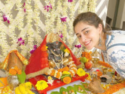 Ananya Panday welcomes Bappa on the auspicious occasion of Ganesh Chaturthi