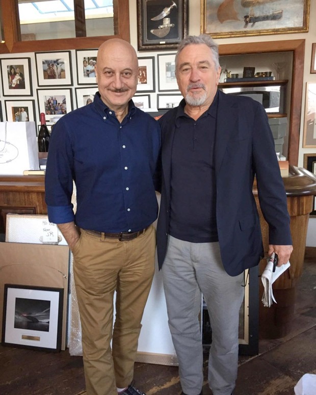 Anupam Kher wishes Robert De Niro on his birthday with throwback posts 
