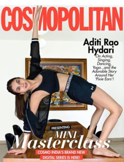 Aditi Rao Hydari On The Cover Of Cosmopolitan