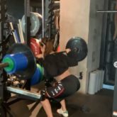 Disha Patani shares throwback videos doing squats with 80 kilos weight