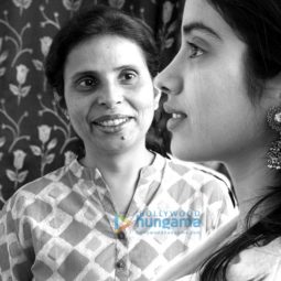 on the sets of the movie Gunjan Saxena – The Kargil Girl