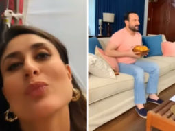 Kareena Kapoor Khan shares behind-the-scenes photos with Saif Ali Khan as they shoot from home