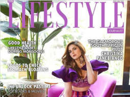 Zareen Khan on the cover of Lifestyle, Aug 2020