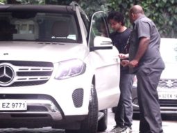 Nirvaan Khan spotted leaving Sohail Khan’s house in Bandra