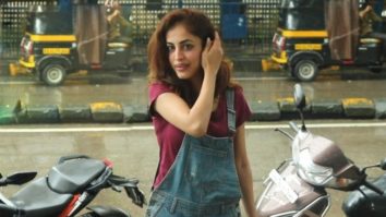 Priya Banerjee spotted on the set for her upcoming web series Twisted 3