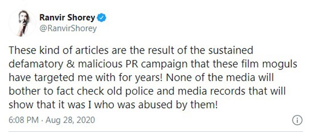 Ranvir Shorey alleges he was abused by Pooja Bhatt and Mahesh Bhatt’s family Ranvir Shorey alleges he was abused by Pooja Bhatt and Mahesh Bhatt’s family