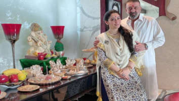 Sanjay Dutt celebrates Ganesh Chaturthi with Maanayata Dutt and family in a simple way this year