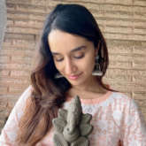 Shraddha Kapoor shares a picture with eco-friendly Ganpati