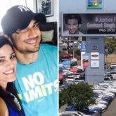 Shweta Singh Kirti shares picture and video of a hoarding in California for Sushant Singh Rajput, calls it a worldwide movement