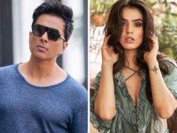 Sonu Sood shoots for an ad with Telugu actor Sidhika Sharma