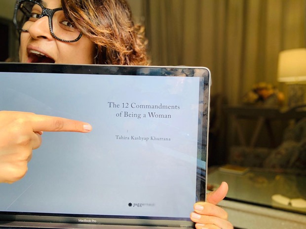 Tahira Kashyap Khurrana shares first glimpse of her unreleased book, The 12 Commandments Of Being A Woman Tahira Kashyap Khurrana shares first glimpse of her unreleased book, The 12 Commandments Of Being A Woman