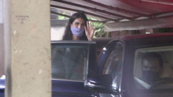 Vaani Kapoor spotted at Abhishek Kapoor’s office in Khar