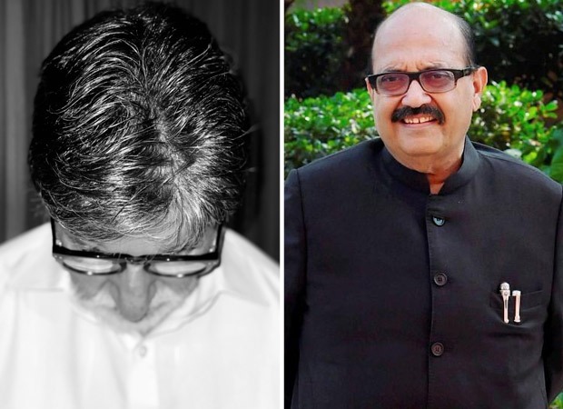 Amitabh Bachchan pays tribute to Amar Singh; says he is filled with grief