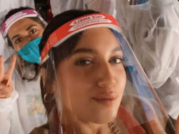Bhumi Pednekar resumes shoot; embraces the new normal with a team selfie