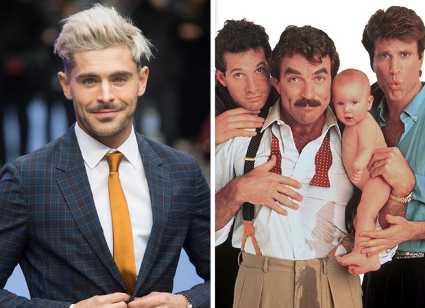 Zac Efron to star in the remake of Three Men and a Baby for Disney+ Zac Efron to star in the remake of Three Men and a Baby for Disney+