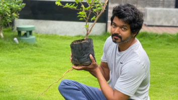 Thalapathy Vijay takes part in the Green India Challenge; thanks Mahesh Babu for the nomination