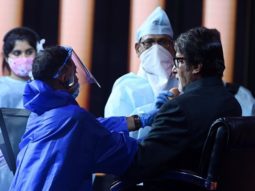 Amitabh Bachchan shares a picture from the sets of Kaun Banega Crorepati 12, shows they’re maintaining precautions