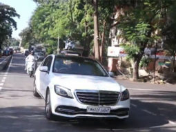 Amitabh Bachchan spotted in Juhu