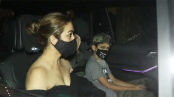 Amrita Arora spotted at Kareena Kapoor Khan’s house